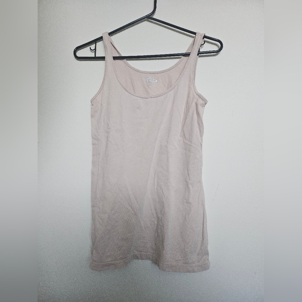 Beige/Cream Old Navy Tank Top/Undershirt